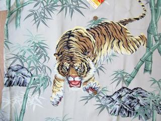 アロハシャツ TIGER READY FOR THE HUNT/虎柄 SS32946: SUN SURF ...